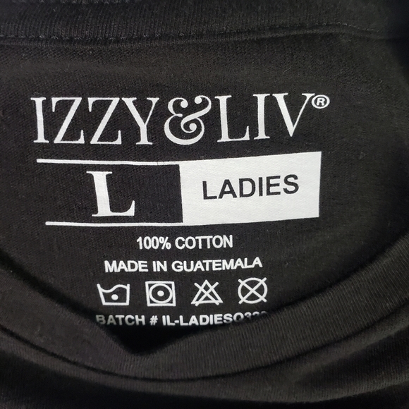 LIZZY & LIV Unapologetic Graphic T-shirt Size L - Picture 4 of 4